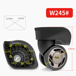 W245 อะไหล่ล้อลูกกลิ้ง สําหรับซ่อมแซมกระเป๋าเดินทาง HL-002