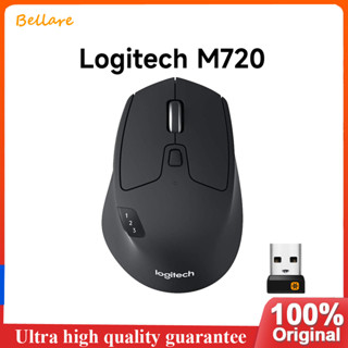 Logitech M720 เมาส์เกมมิ่งไร้สาย บลูทูธ 8 ปุ่ม สําหรับคอมพิวเตอร์ PC [Bellare.th]