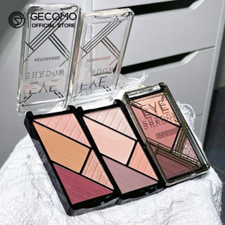 Gecomo อายแชโดว์ ชิมเมอร์ เนื้อแมตต์ ติดทนนาน 4 สี