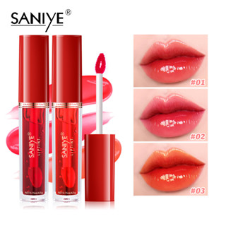 SANIYE L1113 ลิปทินท์ ให้ความชุ่มชื้น กันน้ำ กลิ่งผลไม้ มี 3 เฉดสี สำหรับการแต่งหน้า