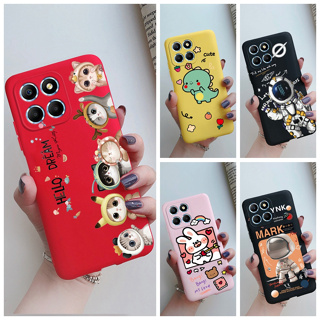 เคสโทรศัพท์ ซิลิโคนนิ่ม กันกระแทก ลายการ์ตูนนักบินอวกาศ แฟชั่น สําหรับ Honor X8 5G Honor X6