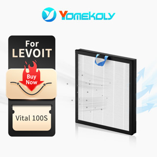 อะไหล่ไส้กรอง HEPA ประสิทธิภาพสูง สําหรับเครื่องฟอกอากาศ Levoit Vital 100 Vital100-RF