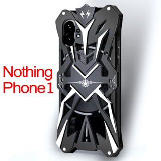 Zimon เคสโทรศัพท์มือถือแบบแข็ง อลูมิเนียมอัลลอย กันกระแทก สําหรับ Nothing Phone (1)