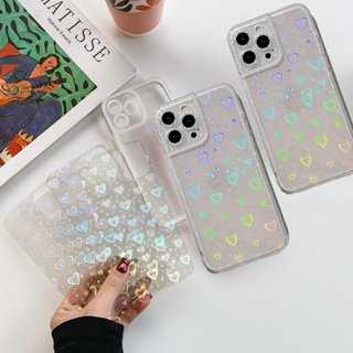 เคสโทรศัพท์มือถือแบบนิ่ม ใส กันกระแทก ลายหัวใจ สีสดใส สําหรับ Infinix Note 30 Pro 4G X678B Note 30 5G X6711 Note 30 4G X6833B Note 30 Vip X6710