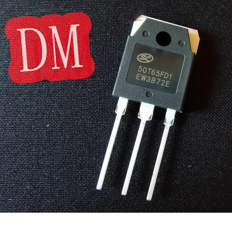 50t65fd1 แท้ (1 ชิ้น) นําเข้ายี่ห้อใหม่ 50T65FDI เครื่องเชื่อม IGBT หลอดเดี่ยว TO-3PN pxa6 (1 ชิ้น)