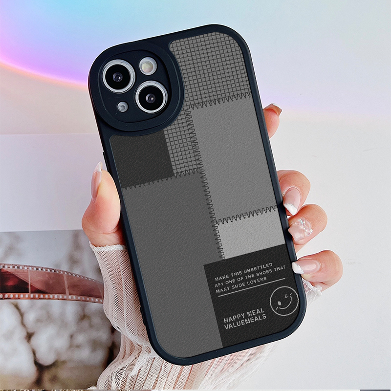 เคสโทรศัพท์มือถือหนัง TPU แบบนิ่ม ป้องกันเลนส์กล้อง สําหรับ OPPO A78 A77 A96 A76 A15 A53 A52 A92 A83 A12 A7 A5 A9 A31 A3s F9 F11 Reno 2F 4Z 7Z 8Z 6 5 8 Find X3 X5 Pro ผ้าคลุม | Xmd 064