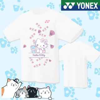 Yonex ใหม่ เสื้อกีฬาแบดมินตัน แขนสั้น ระบายอากาศ แห้งเร็ว สไตล์เกาหลี สําหรับผู้ชาย และผู้หญิง 2023