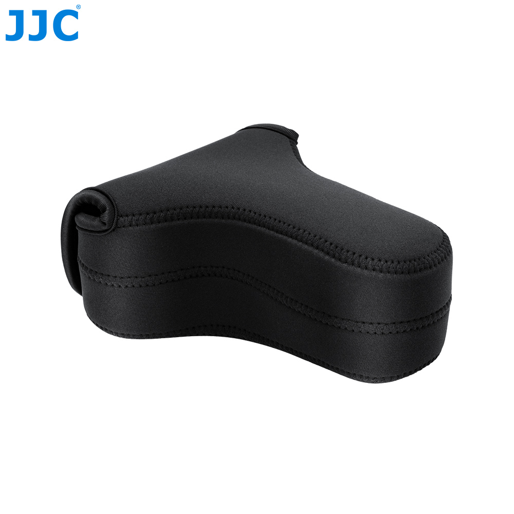 JJC Mirrorless กล้อง Neoprene กระเป๋าป้องกันสำหรับ Sony A6600 A6400 A6300 A6100 A6000 A5100 A5000 + E เลนส์ 55-210 มม. และ Fujifilm X-T30 X-T20 X-T10 + เลนส์ 55-210 มม. และอื่นๆ