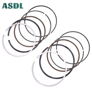 Asdl แหวนลูกสูบ 62 มม. สําหรับ Kawasaki Z250 13-18 Ninja 250R 08-18 Ninja 300R 13-18 KLE300 Versys-X 300 ABS 17-23 Z300 15-21 2 ชุด