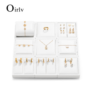 Oirlv ถาดจัดเก็บเครื่องประดับ สร้อยคอ สร้อยข้อมือ แหวน นาฬิกาข้อมือ P138 P139