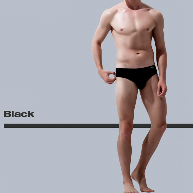 Adfashion กางเกงชั้นในแฟชั่นสําหรับผู้ชายเซ็กซี่ผ้าไหมใส่สบายมีระบายอากาศ Mb324