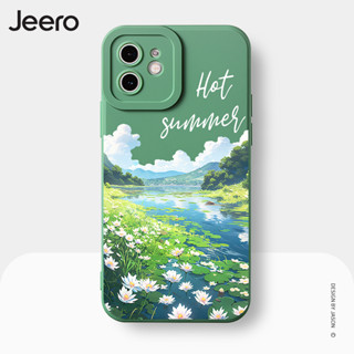 Jeero เคสไอโฟน เคสซิลิโคนนุ่มกันกระแทกน่ารักตลก เคสโทรศัพท์ Compatible for iPhone 15 14 13 12 11 Pro Max SE 2020 X XR XS 8 7 6 6S Plus พลัส HFE2816