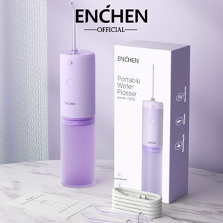 Enchen MINT3 เครื่องทําความสะอาดช่องปาก แบบพกพา Type C พอร์ตชาร์จไร้สาย IPX7 กันน้ํา