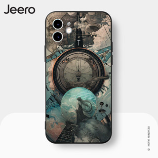 Jeero เคสไอโฟน เคสซิลิโคนนุ่มกันกระแทกน่ารักตลก เคสโทรศัพท์ Compatible for iPhone 15 14 13 12 11 Pro Max SE 2020 X XR XS 8 7 6 6S Plus พลัส HFE2821