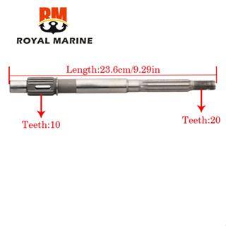 ใหม่ ใบพัดเพลาเครื่องยนต์ 57610-93901 สําหรับมอเตอร์เอาท์บอร์ด Suzuki 9.9HP 15HP DT9.9 DT15 DF9.9 DF15C 57610-93901-00