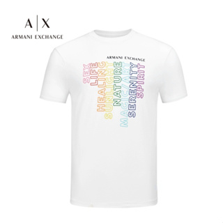 ใหม่ Armani เสื้อยืดแขนสั้น สําหรับผู้ชาย