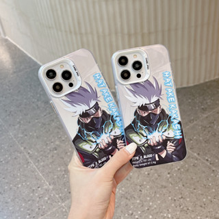 เคสโทรศัพท์มือถือ พลาสติกแข็ง ลายการ์ตูนนารูโตะ Kakashi แฟชั่น สําหรับ iPhone15 15pro 15ultra iPhone14 14pro 14promax iPhone13 13pro 13promax iPhone12 12pro 12promax iPhone11