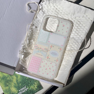 Imd เคสโทรศัพท์มือถือ สองชั้น กันกระแทก ลายดอกไม้ พร้อมที่จับถุงลมนิรภัย สไตล์เกาหลี สําหรับ Apple iPhone11 12 13 14 Pro Max