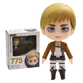 อะนิเมะผ่าพิภพไททัน Erwin Smith Q ver. ฟิกเกอร์ PVC 775 พร้อมกล่อง