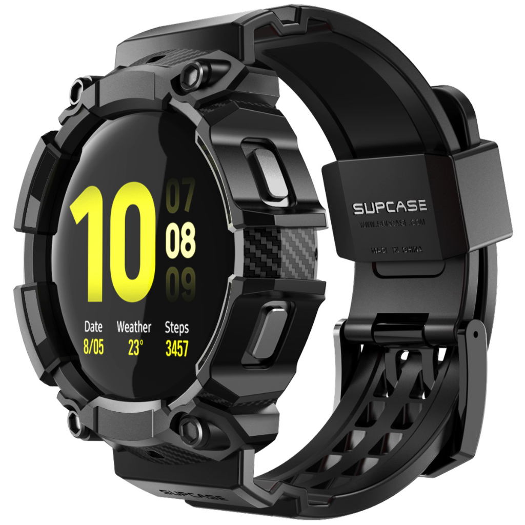 Supcase เคสยูนิคอร์น Beetle Pro Series สําหรับ Galaxy Watch 6/5/4 44 มม. เคสป้องกันที่ทนทาน พร้อมสายรัด