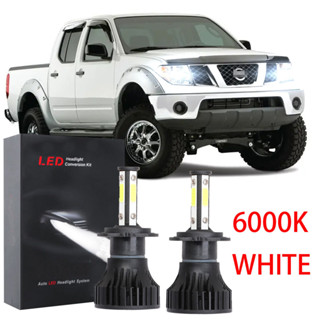 ชุดหลอดไฟฮาโลเจน LED X15 6000K สีขาว แบบเปลี่ยน สําหรับ NISSAN NAVARA D40 2007 2008 2009 2010 2011 2012 2013 2014 1 คู่