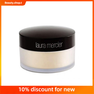 【 Beauty Shop 】LM Laura Mercier Loose Powder Soft Light Transparent Loose Powder Oil Control Concealer Long Lasting Makeup Powder 29g   ลอร่า เมอร์ซิเอ ซอฟท์ ไลท์ โปร่งใส ลูส พาวเดอร์