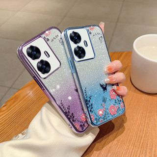 เคสโทรศัพท์มือถือ ลายดอกไม้ สําหรับ Realme C55 C53 Realme 8 5G 8 Pro 9 Pro +