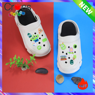 Crocs jibbitz อุปกรณ์เสริมหัวเข็มขัด รูปดอกไม้ สําหรับตกแต่งรองเท้า Crocs diy