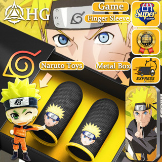 【Naruto Toys】HG ถุงมือเล่นเกม แบบสวมนิ้วโป้ง กันเหงื่อ สําหรับเล่นเกม PUBG