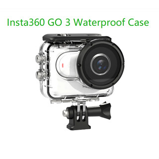 40m กรณีดำน้ำใต้น้ำสำหรับ Insta360 GO 3 กรณีกันน้ำกรณีดำน้ำกรณีอุปกรณ์เสริมกล้อง