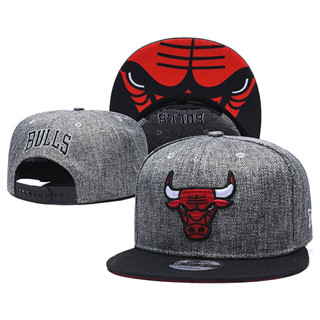 Chicago Bulls หมวกเบสบอล ปักลาย ปรับได้