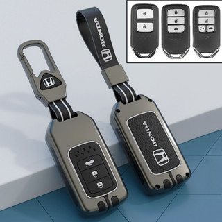 เคสรีโมทกุญแจโลหะผสมสังกะสี สําหรับ Honda Civic City Vezel A…