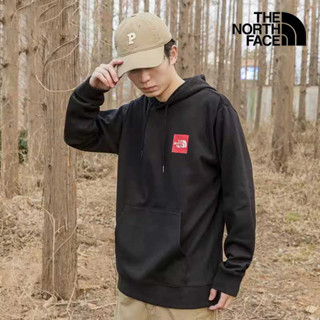 เสื้อกันหนาว มีฮู้ด พิมพ์ลาย The North Face ทรงหลวม ระบายอากาศได้ดี เหมาะกับใส่เล่นกีฬากลางแจ้ง สําหรับผู้ชาย และผู้หญิง