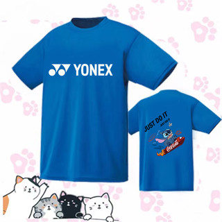 เสื้อกีฬาเทนนิส New Yonex ระบายอากาศได้ดี แบบแห้งเร็ว สวมใส่สบาย เหมาะกับใส่กลางแจ้ง สไตล์เกาหลีใต้ สําหรับผู้ชาย และผู้หญิง