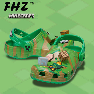 Fhz™ Crocs My World x Crocs รองเท้าแตะชายหาด พื้นยกสูง สําหรับเด็ก