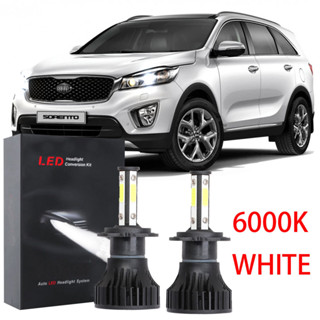 ชุดหลอดไฟฮาโลเจน LED X15 6000K สีขาว แบบเปลี่ยน สําหรับ Kia Sorento (UM) ปี 2016-2019 1 คู่