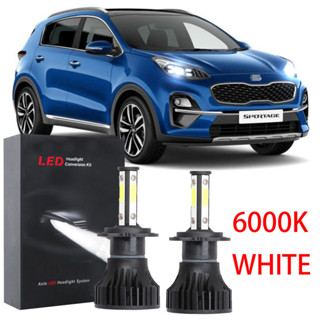 ชุดหลอดไฟฮาโลเจน LED X15 6000K สีขาว แบบเปลี่ยน สําหรับ Kia Sportage (QL) ปี 2017-2021 1 คู่)