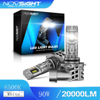 Novsight ไฟหน้ารถยนต์ LED N63 9005 HB3 1:1 90W 6500K 20000LM