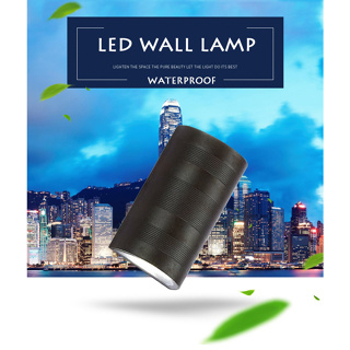 โคมไฟติดผนัง LED อลูมิเนียม สไตล์โมเดิร์น สําหรับตกแต่งบ้าน ในร่ม กลางแจ้ง