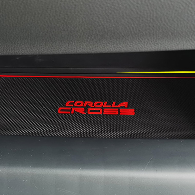 สําหรับโตโยต้าโคโรลล่าข้าม2021-2025ภายในรถประตูสล็อตเสื่อยางกันลื่นเสื่อตกแต่งรถอุปกรณ์ผลิตภัณฑ์ - รูปที่ 2