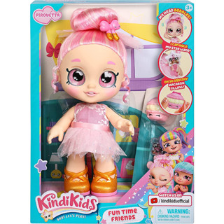 Kindi Kids Fun Time Friends - Pre-School Play Doll, Pirouetta  Kindi Kids Fun Time Friends - ตุ๊กตาของเล่นสําหรับเด็กก่อนวัยเรียน Pirouetta