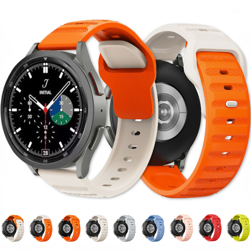 สําหรับ 20/22 มม.กีฬาซิลิโคนสําหรับ Huawei Watch GT 7/6/5 46 มม.สําหรับ Huawei GT 4/3 Pro GT 2e Amazfit gtr 3/3 Pro gts 3/2 สร้อยข้อมือสายกันน้ํา