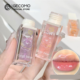 Gecomo ลิปออยล์บํารุงริมฝีปากแห้ง ลิปกลอสใส ไร้สี