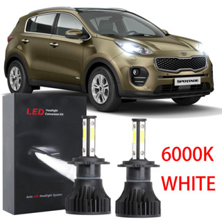 ชุดหลอดไฟฮาโลเจน LED X15 6000K สีขาว แบบเปลี่ยน สําหรับ Kia Sportage (SL) ปี 2011-2016 1 คู่