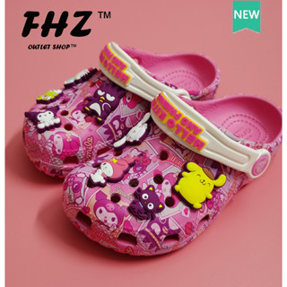 Fhz™ Crocs รองเท้าลําลอง ลาย Hello Kitty และ Friends สไตล์คลาสสิก 208103-680