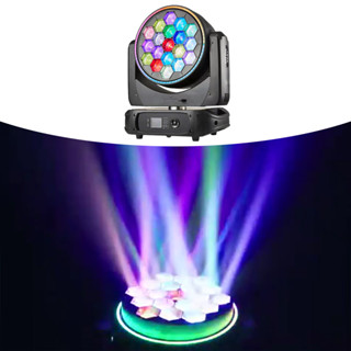 ตัวควบคุมไฟเวที 19 Led 40 วัตต์ RGBW 4IN1 DMX512 สําหรับบาร์ งานแต่งงาน