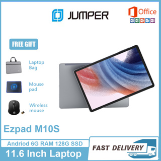Jumper Ezpad M10s 10.1 Inch Tablet Laptops Touchscreen Android 10 System 128gb Emmc 6gb Ram  Support SIM Card