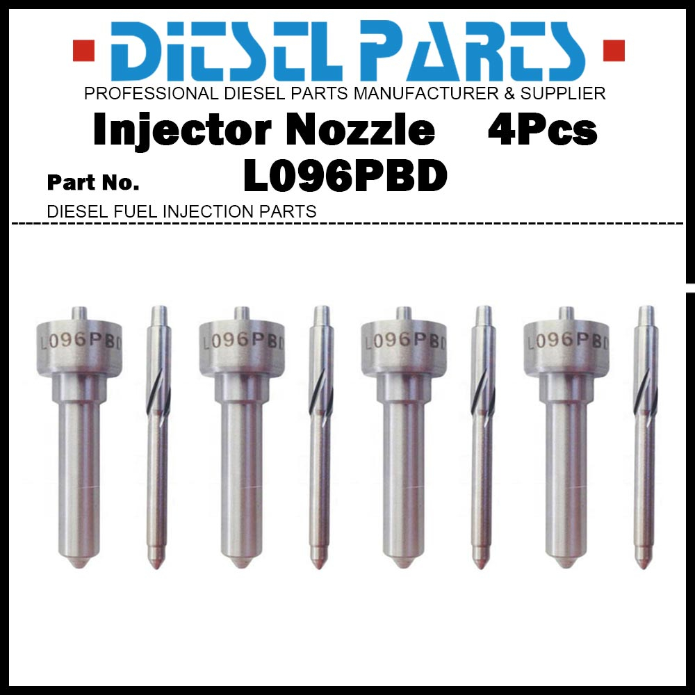 4x Common Rail หัวฉีดน้ํามันเชื้อเพลิงหัวฉีด L096PBD สําหรับ Ford Mondeo MK3 2.0d/หัวฉีด EJDR00301Z 