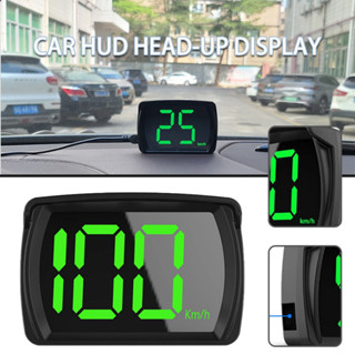 Hud เครื่องวัดระยะทางดิจิทัล GPS KMH สําหรับรถยนต์