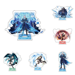 Genshin impact stand Neuvillette Wriothesley Scaramouche stand Fontaine Sumeru ขาตั้ง ลายตัวอักษร